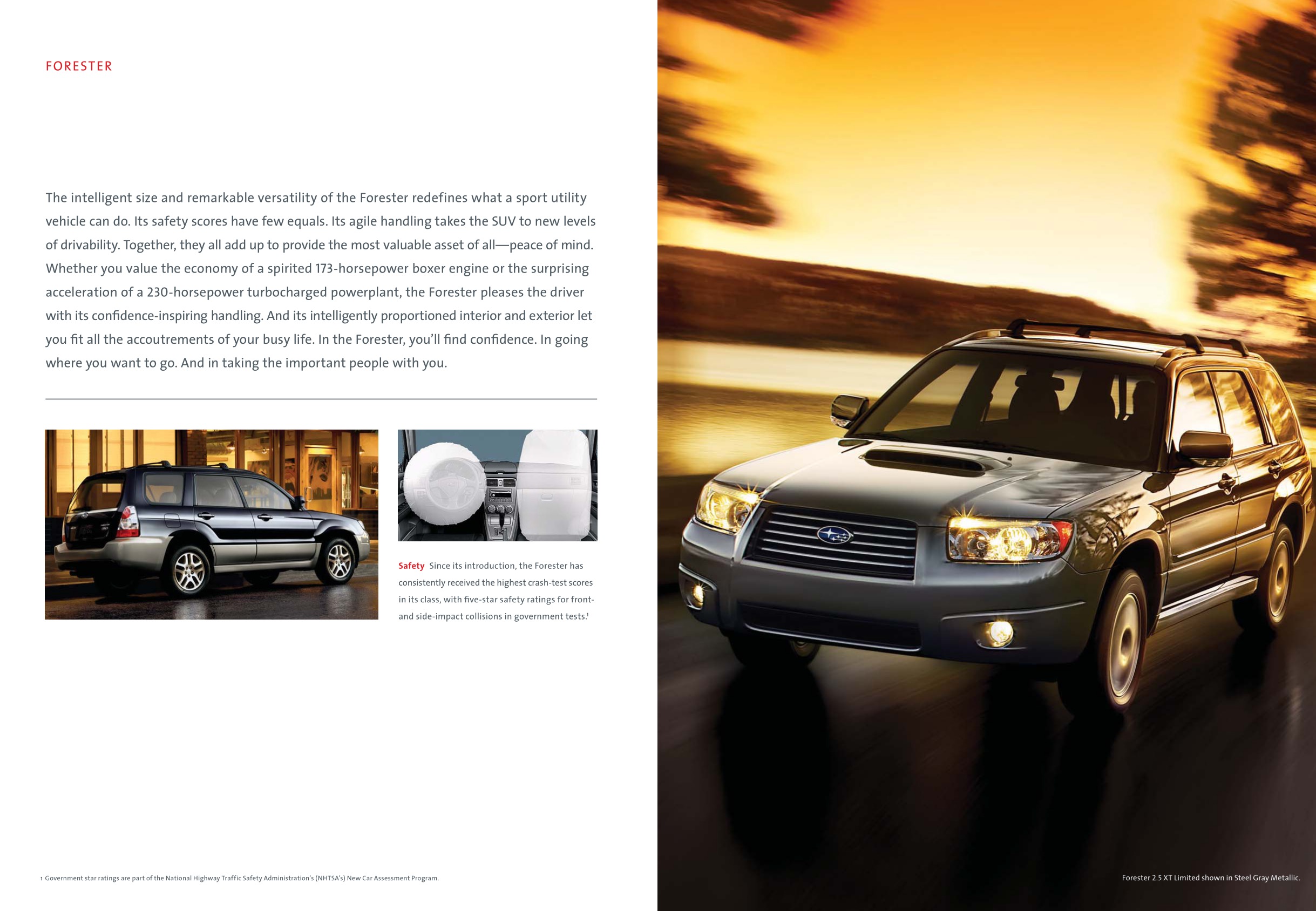 2006 Subaru Brochure Page 11
